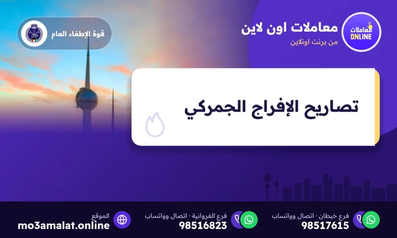 تصاريح الإفراج الجمركي